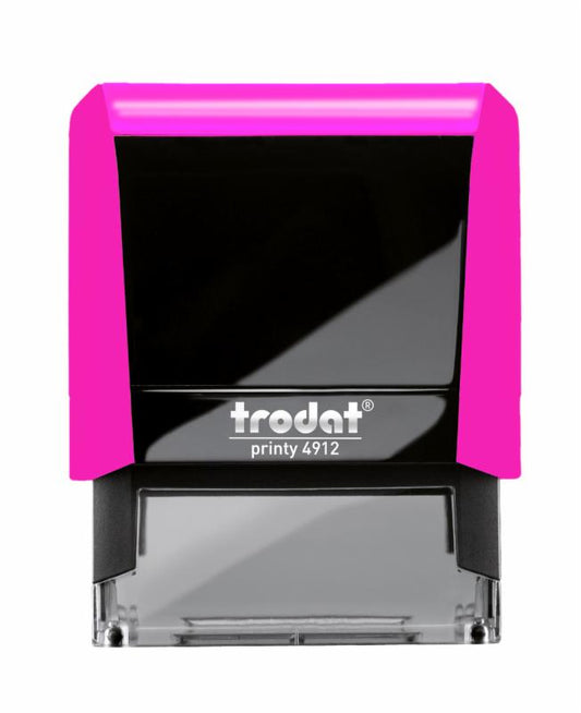 TR4913 Neon Pink Notary Stamp